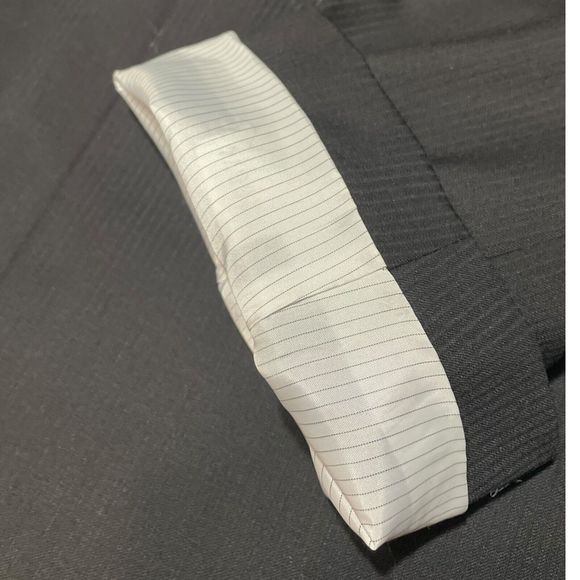 New With Tags Perry Ellis Portfolio Men's Blazer Suit Jacket 48R Slim MSRP $260 - Picture 14 of 16